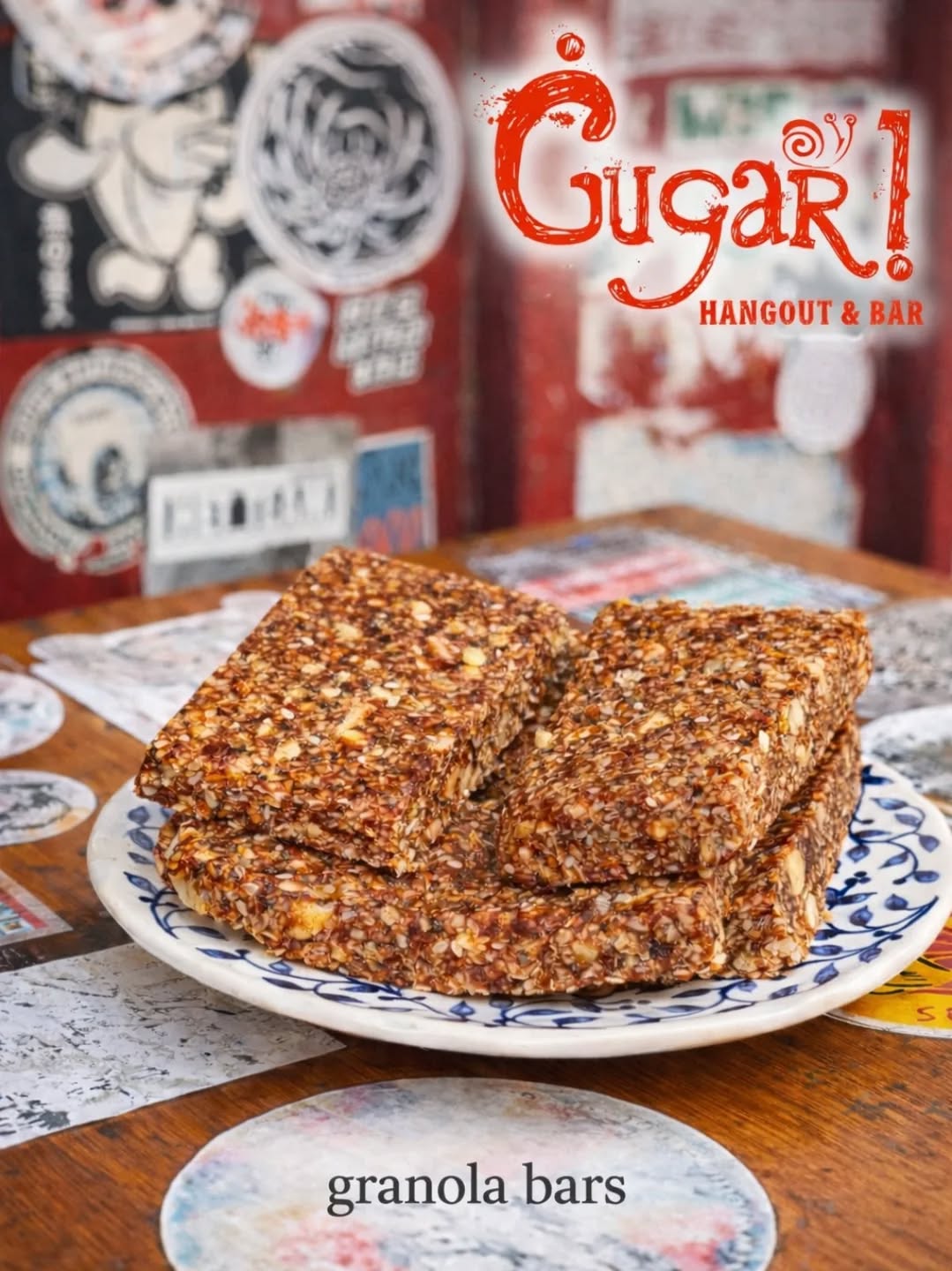 House-made granola bars