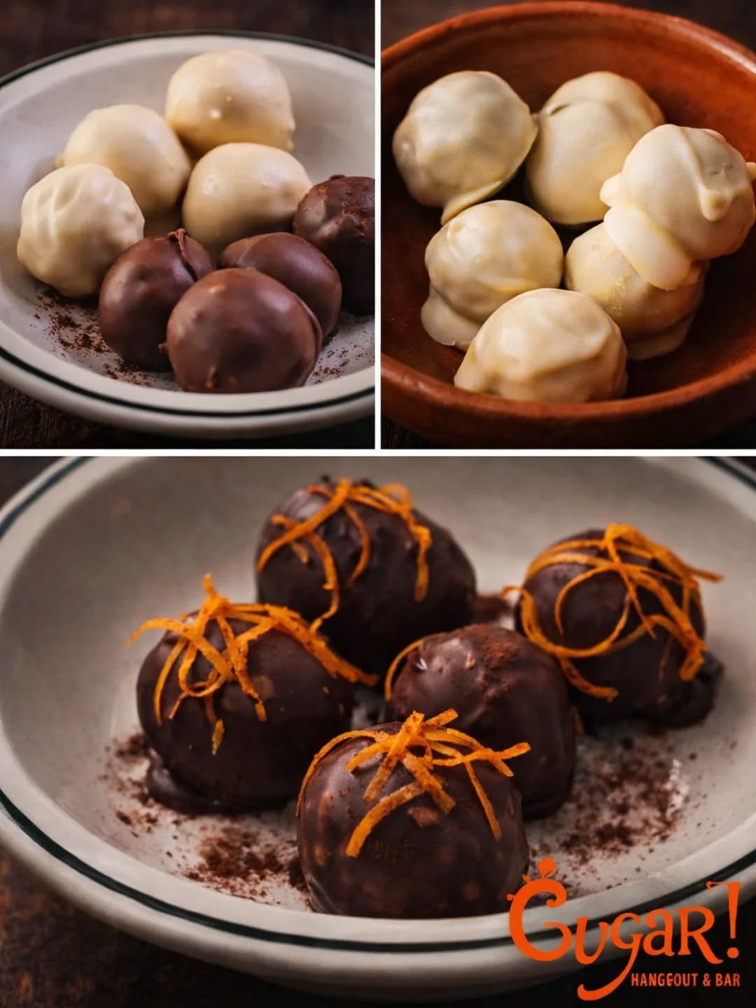 Handmade chocolate treats